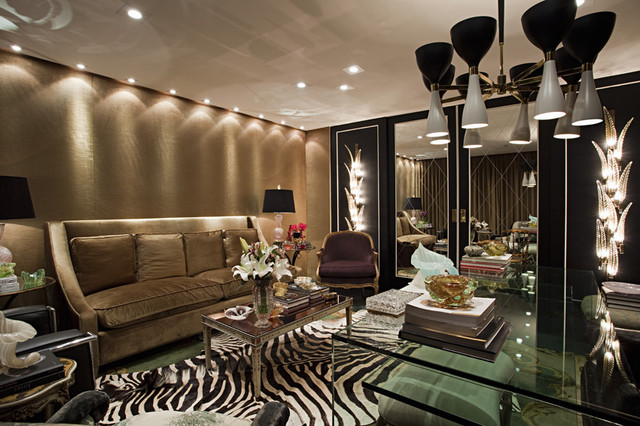 Studio Marcelo Brito contemporary-living-room