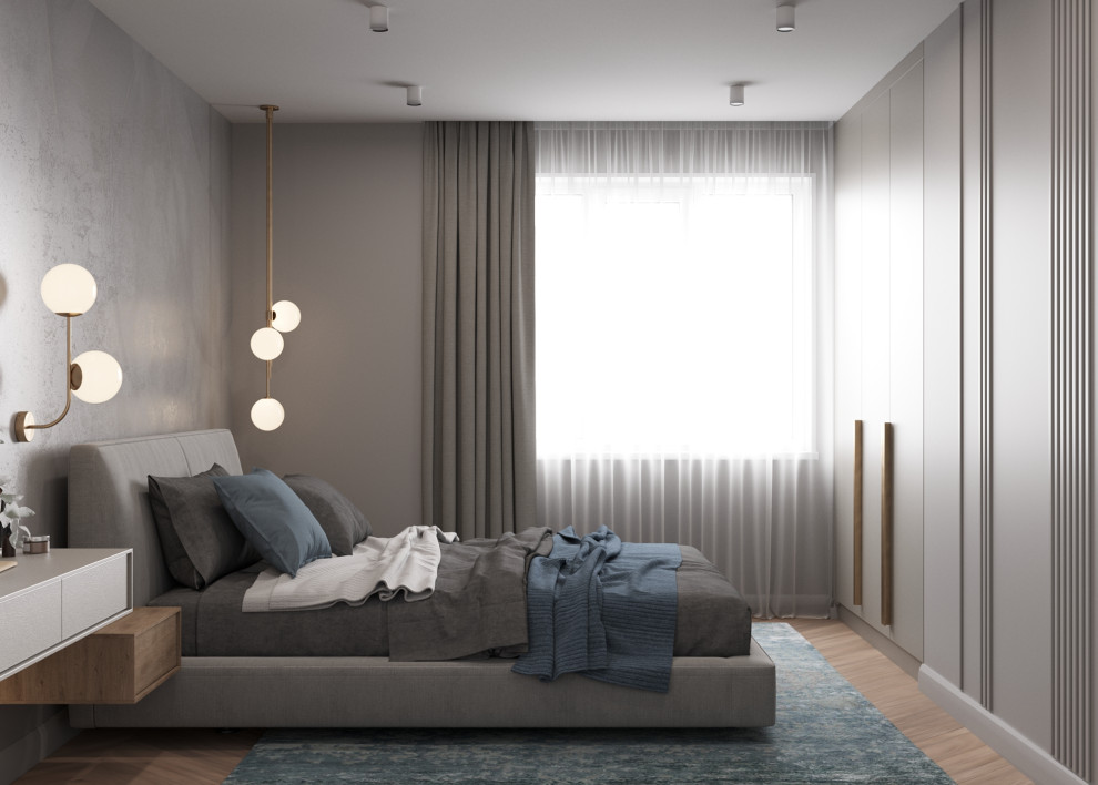 Проект спальни 16 м.кв.