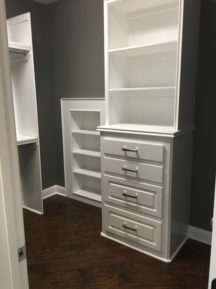 Inspiration for a transitional closet remodel in Jackson
