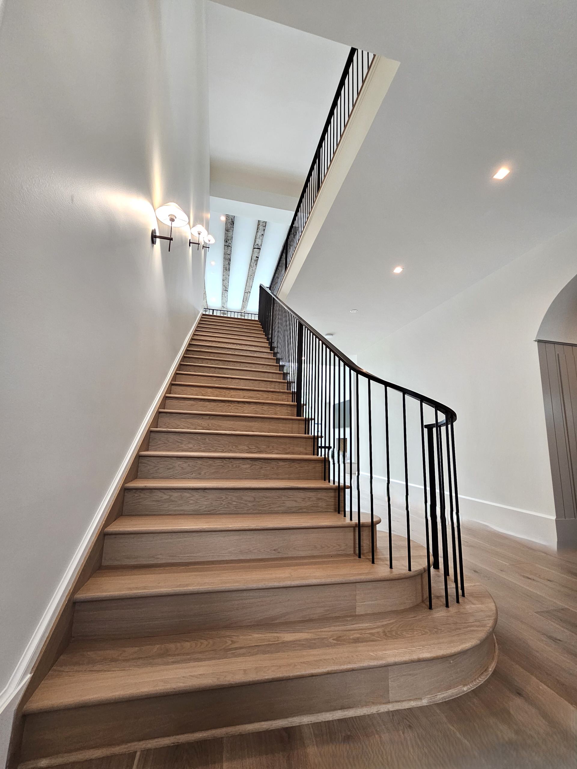 119_Remarkable White Oak Staircase, McLean, VA 22101