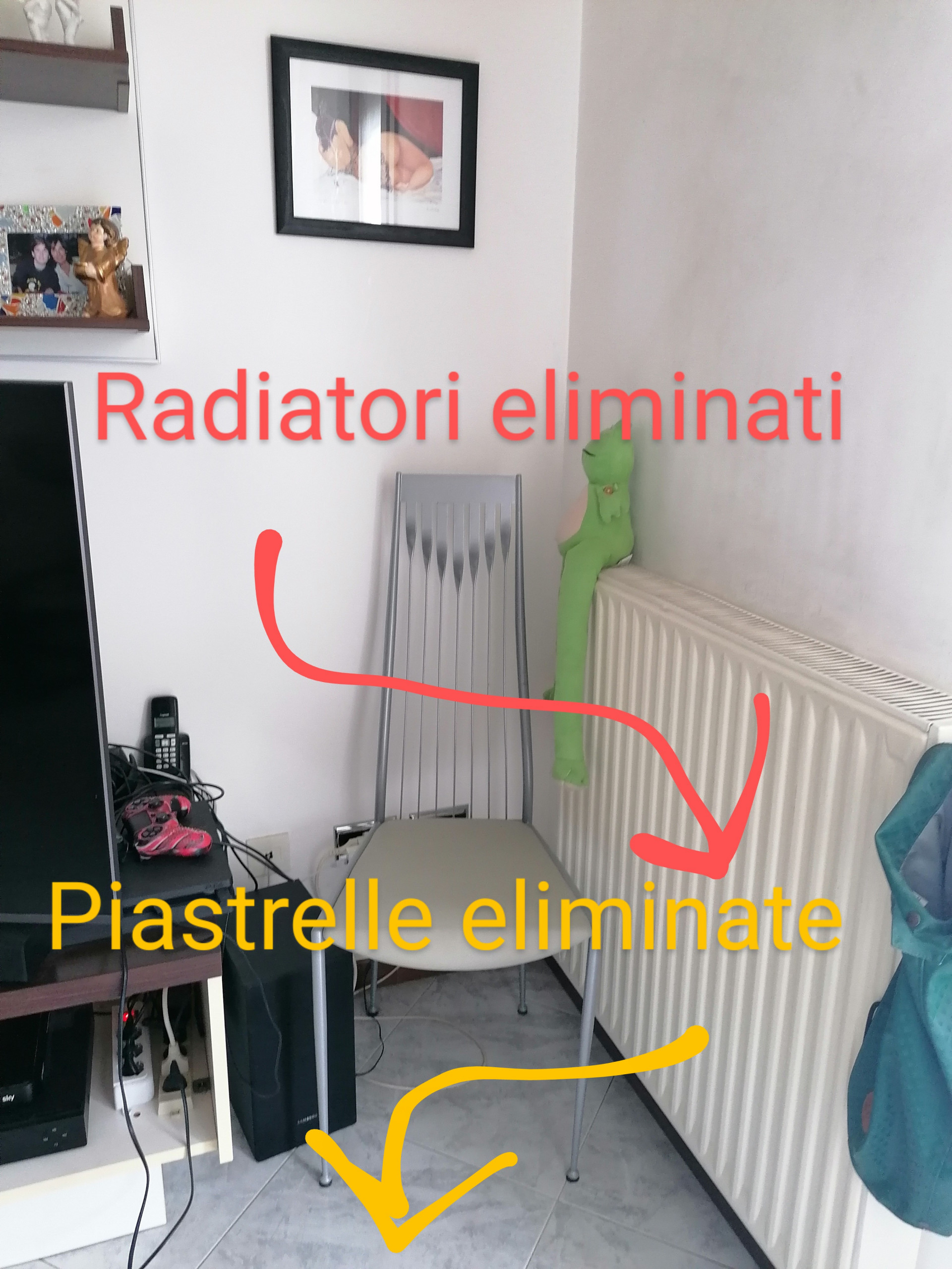 RISTRUTTURAZIONE APPARTAMENTO TG- ZONA GIORNO