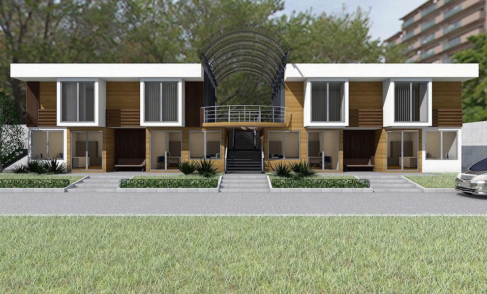 Офисное здание в яхт-клубе