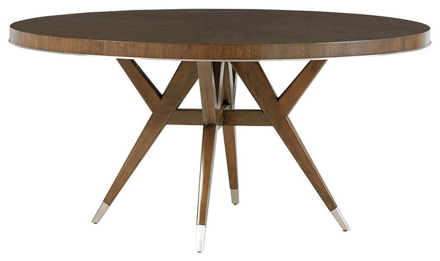Strathmore Round Dining Table Midcentury Dining Tables By Homesquare