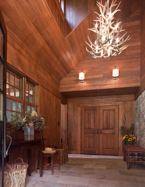 Entance Hall/Mudroom rustic-entry