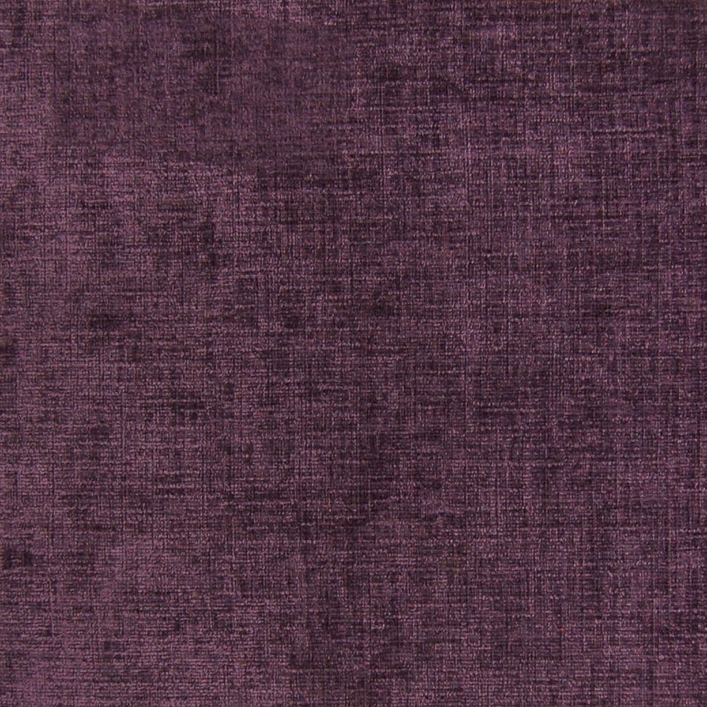 Purple  Solid Velvet Upholstery Fabric
