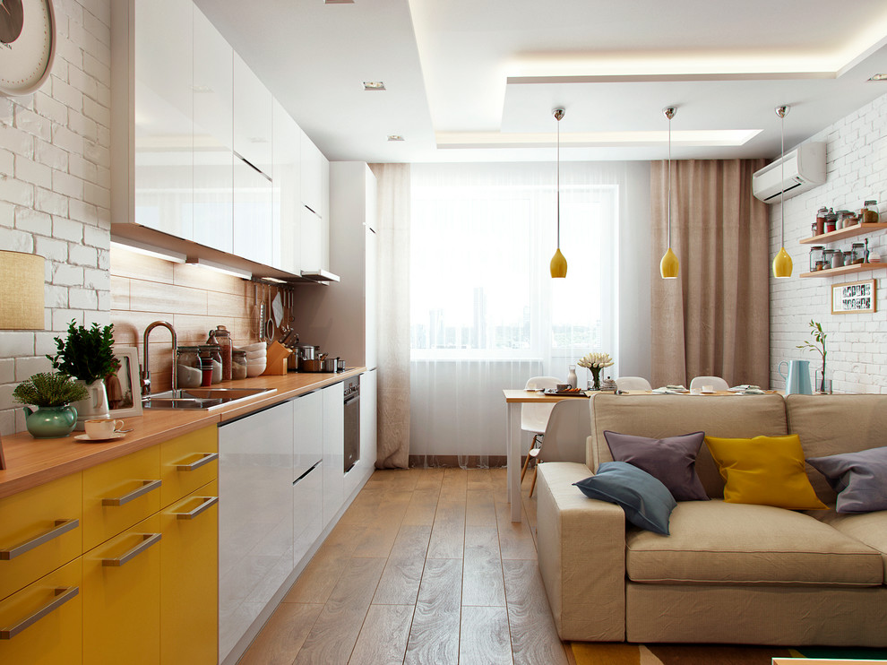 ДИЗАЙН ИНТЕРЬЕРА КУХНИ-ГОСТИНОЙ В Г. ВОРОНЕЖ