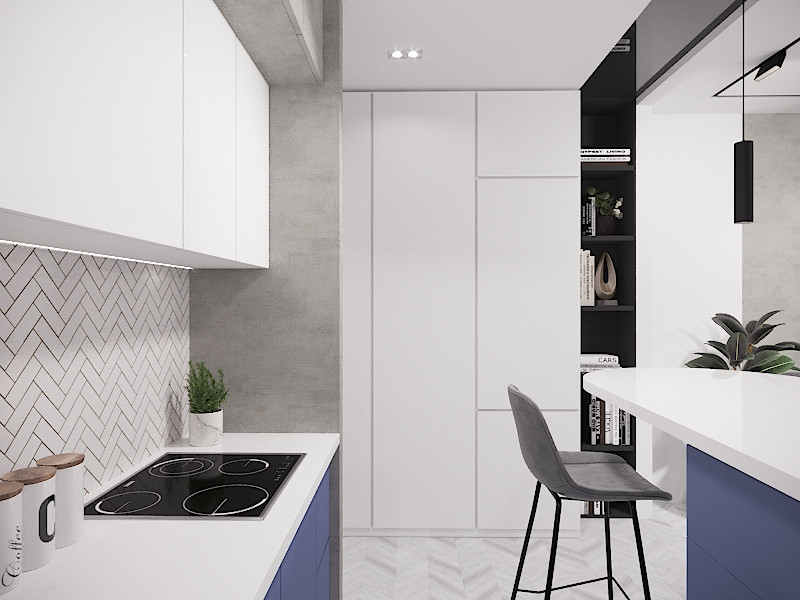 Студия в современном стиле для @rerooms_design