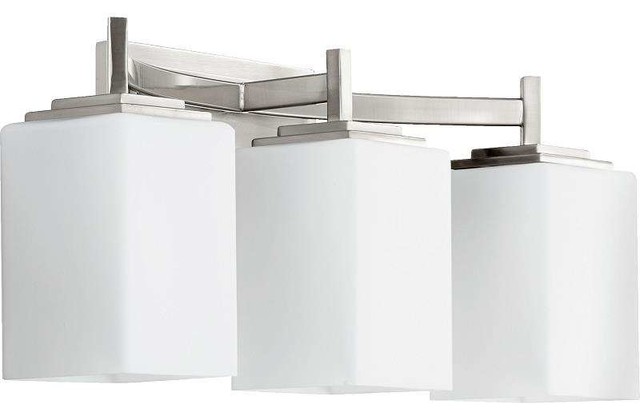 Delta Bathroom Lighting quorum lighting 5084-3 delta bathroom light - contemporary Delta Bathroom Lighting quorum lighting 5084-3 delta bathroom light - contemporary