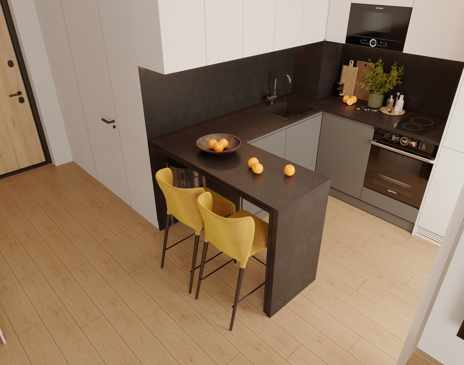 Дизайн для небольшой квартиры-студии