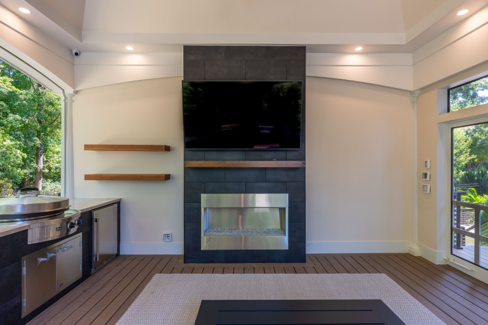 Transitional deck photo in DC Metro