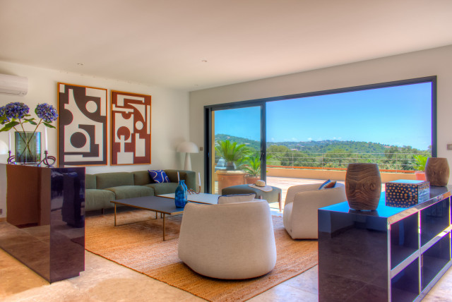 Villa L mediterranean-living-room