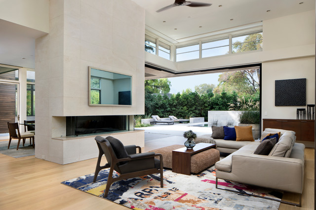 Magnolia II contemporary-vardagsrum