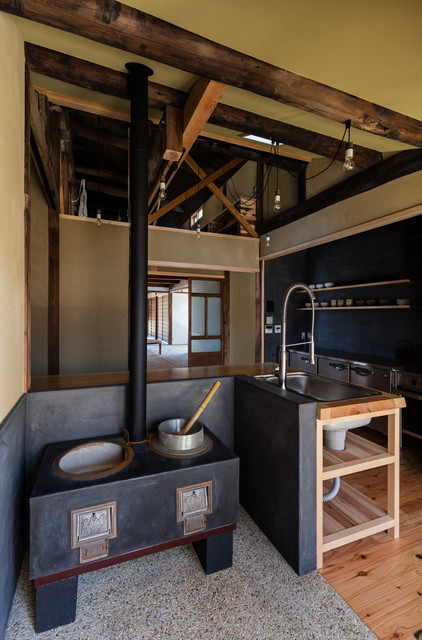 淡路島・Ｙ邸の修理 japanese-kitchen