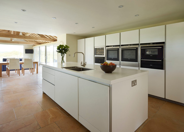 Bulthaup B1 Kitchen Country Home Modern Kuche Wiltshire