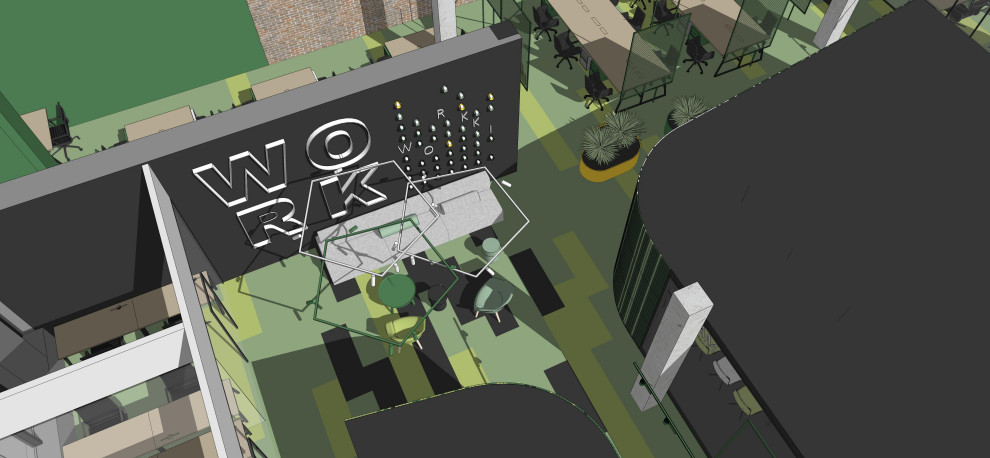 коворкинг в зелени