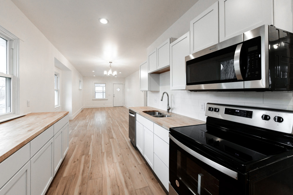 Kitchen and Living Room