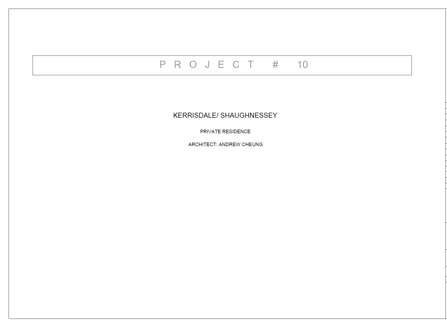 Projects In Construction