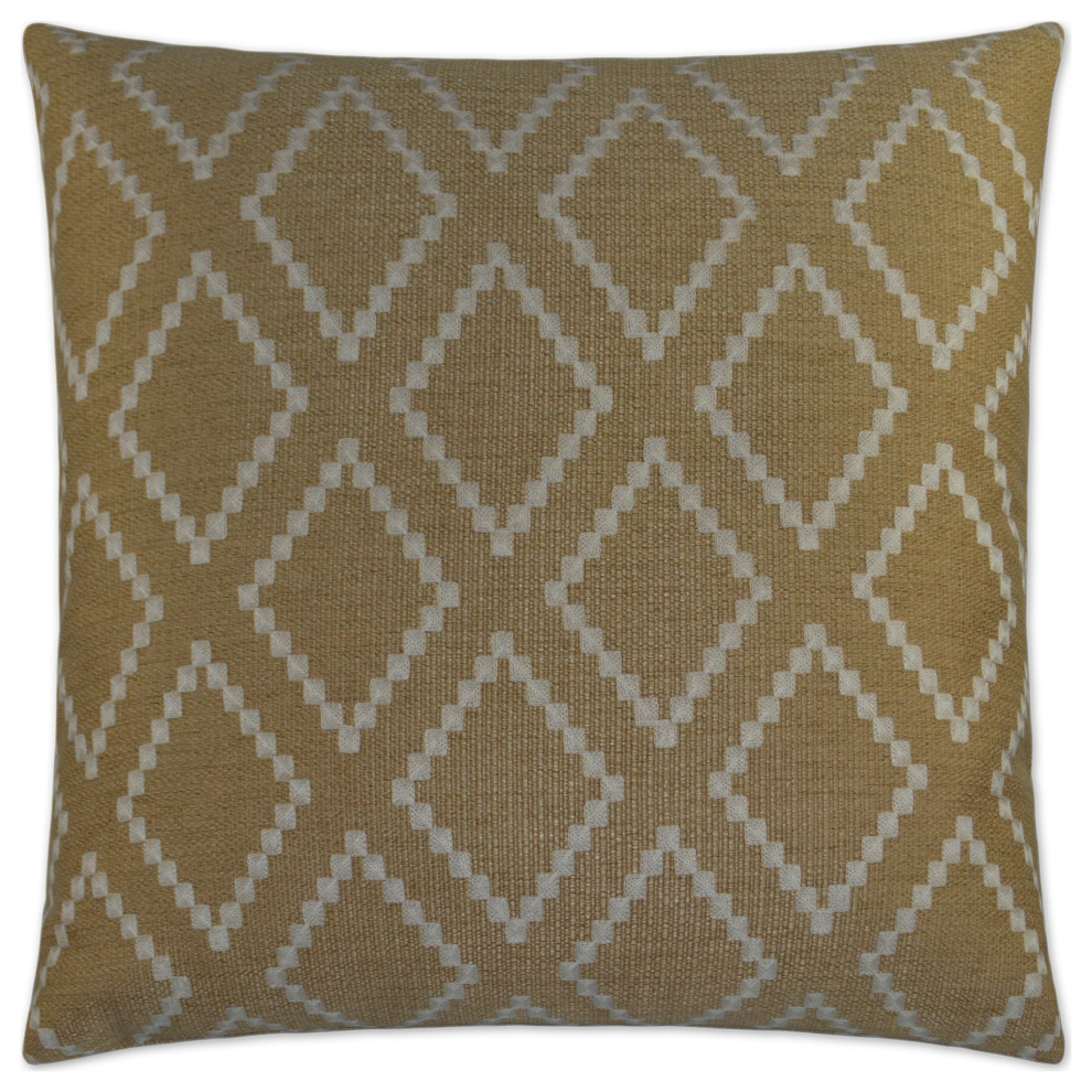 Canaan Company Matteo Accent Pillow Gold Finish 2941G Scandinavian