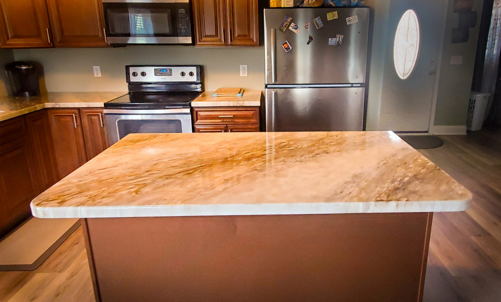 New Cabinets and Epoxy Countertops