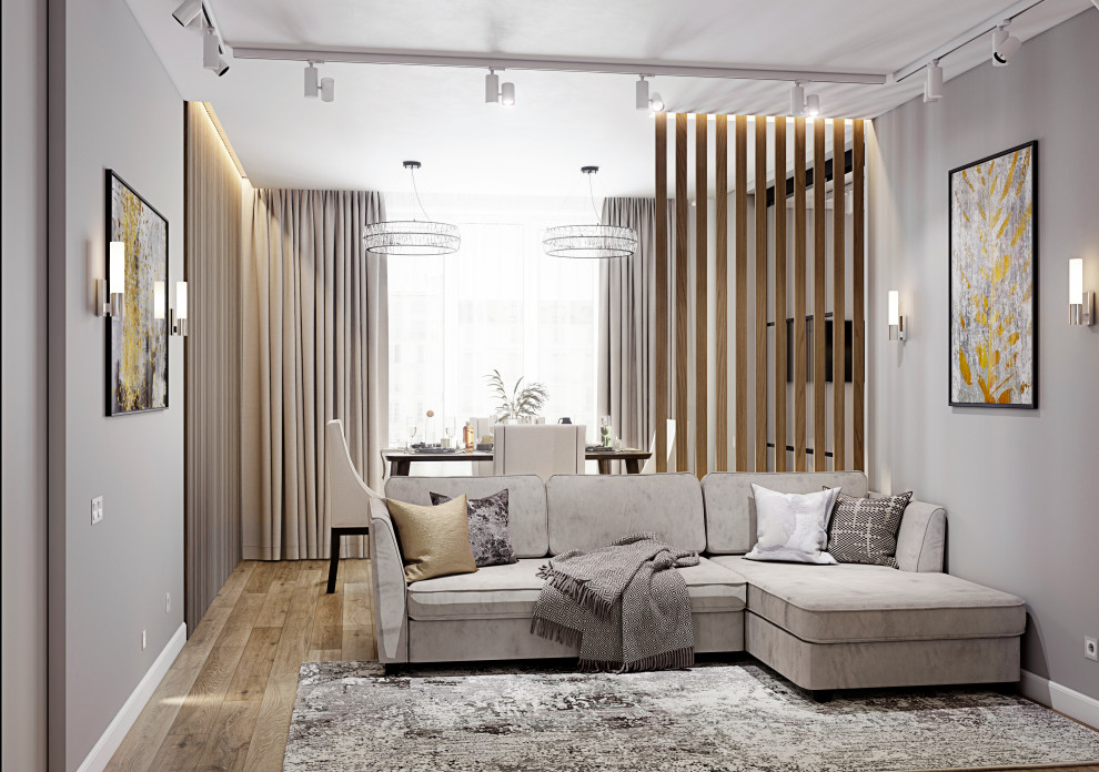 Квартира на Стародмитровской. Современный минимализм.