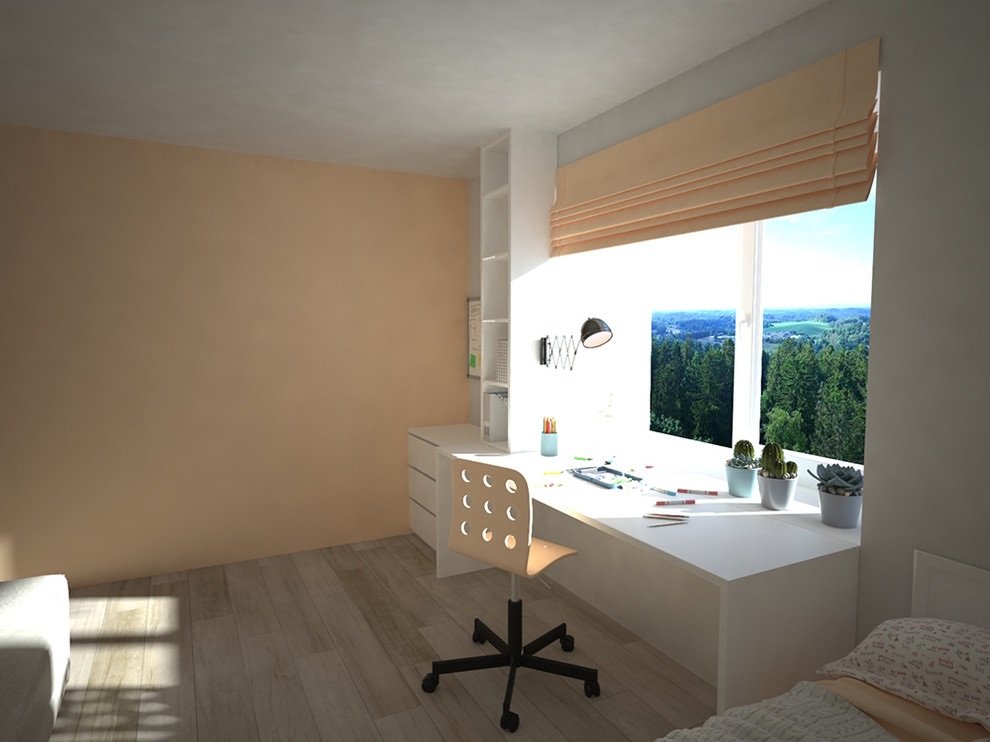 Самара, ул. Гая. Дизайн-проект квартиры для семьи с двумя детьми.