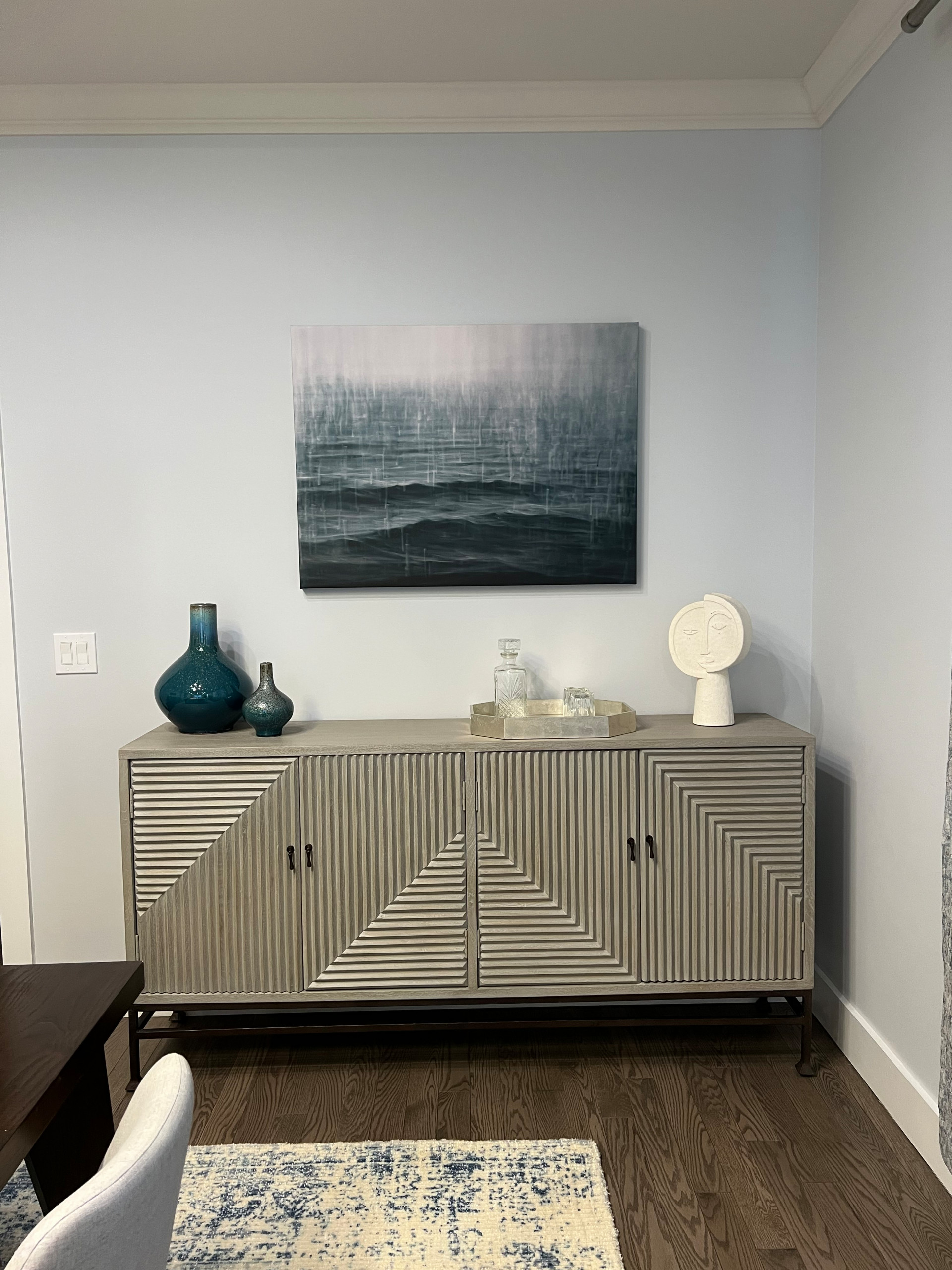 the new build house
