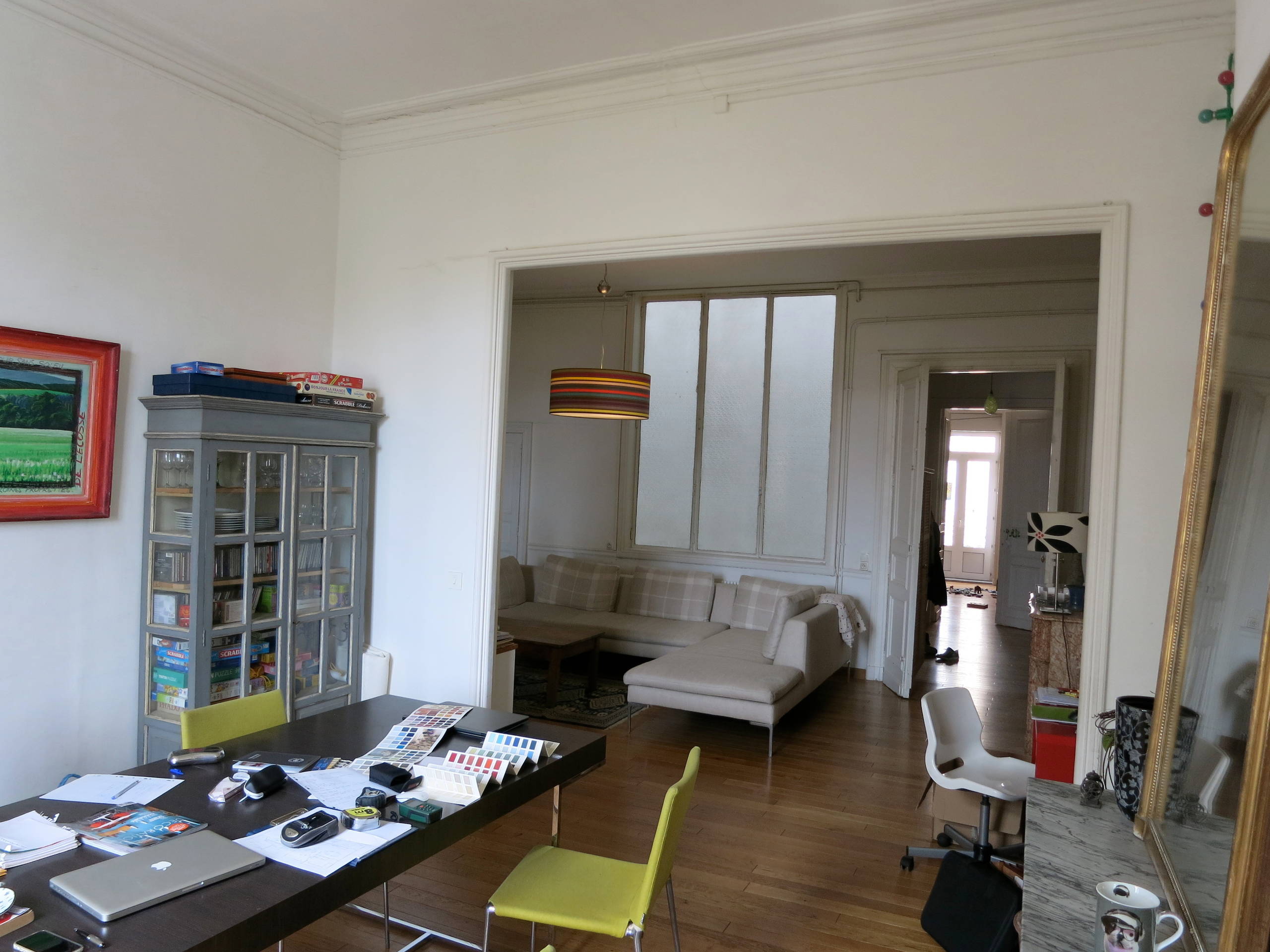 Rénovation d'un appartement à Montpellier - SEJOUR AVANT