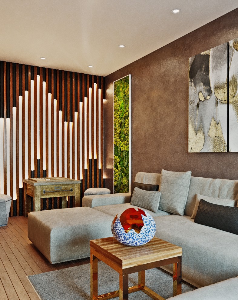 Квартира в стиле Лофт. ЖК "Триумф-Парк". Санкт-Петербург