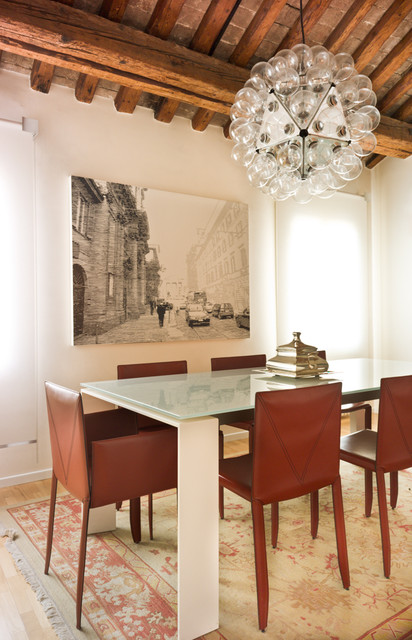 Attico contemporary-dining-room