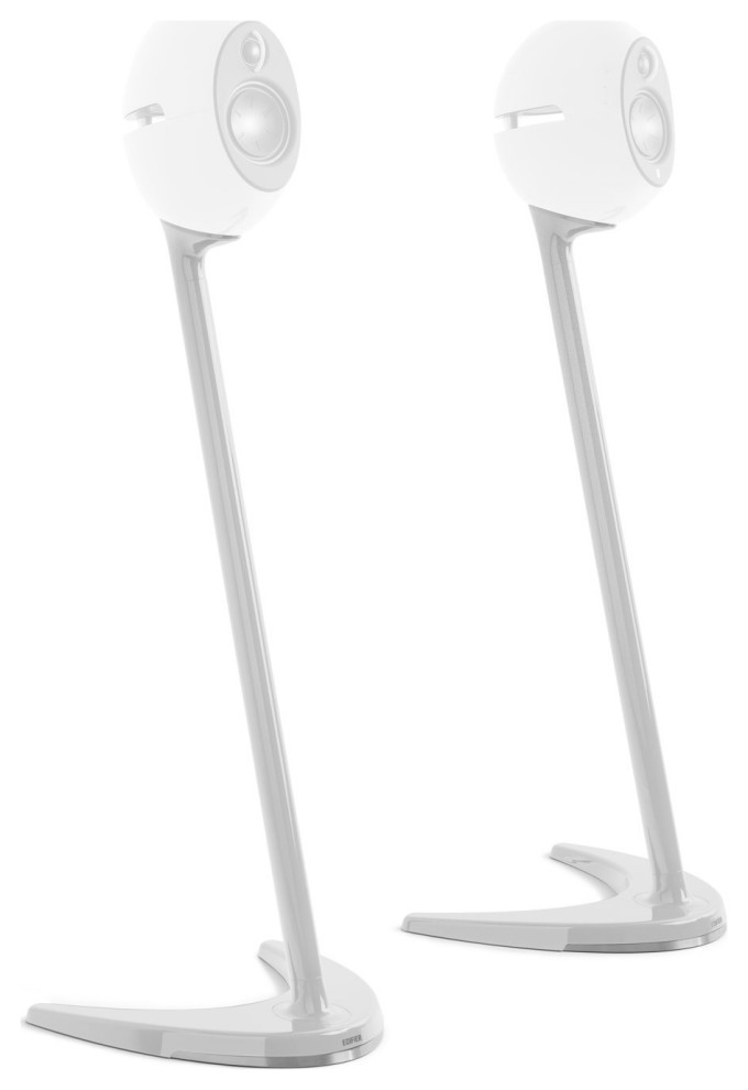 Edifier e25 / e25HD Speaker Stands with long cables White Home Electronics by Edifier Houzz
