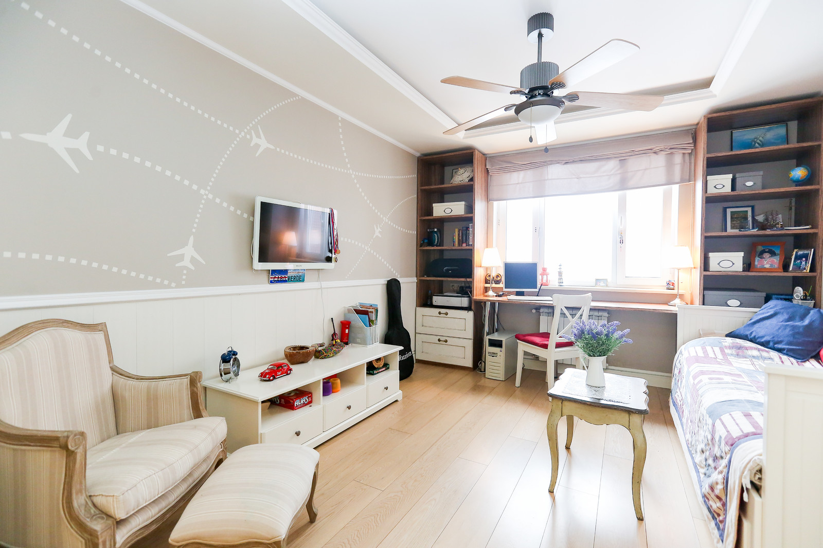 Снова Французский прованс, спустя 3 года после сдачи объекта