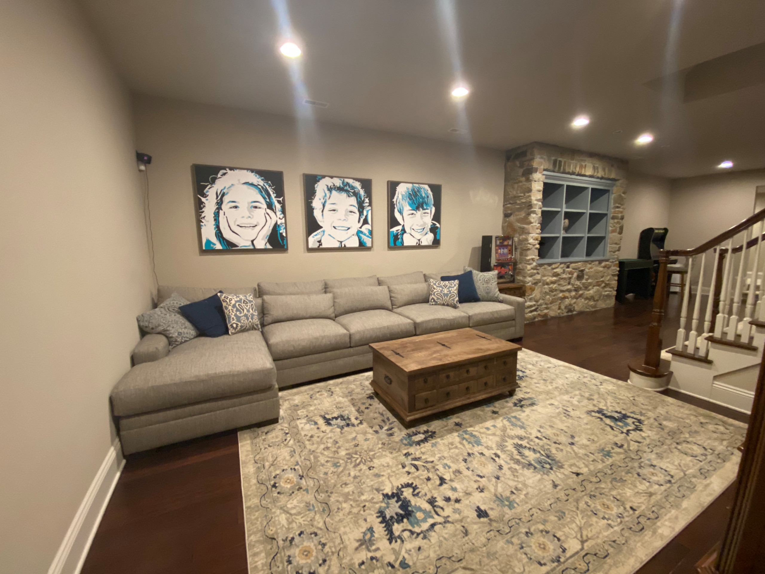 Family Rooms & Basements