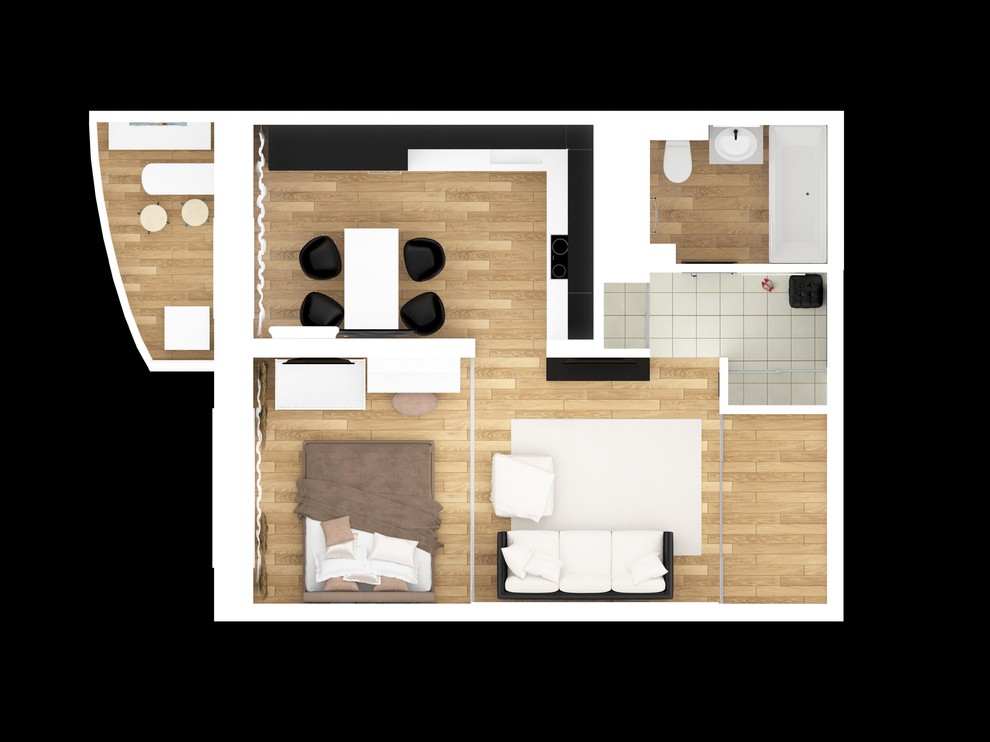 Однокомнатная квартира в Новой Москве