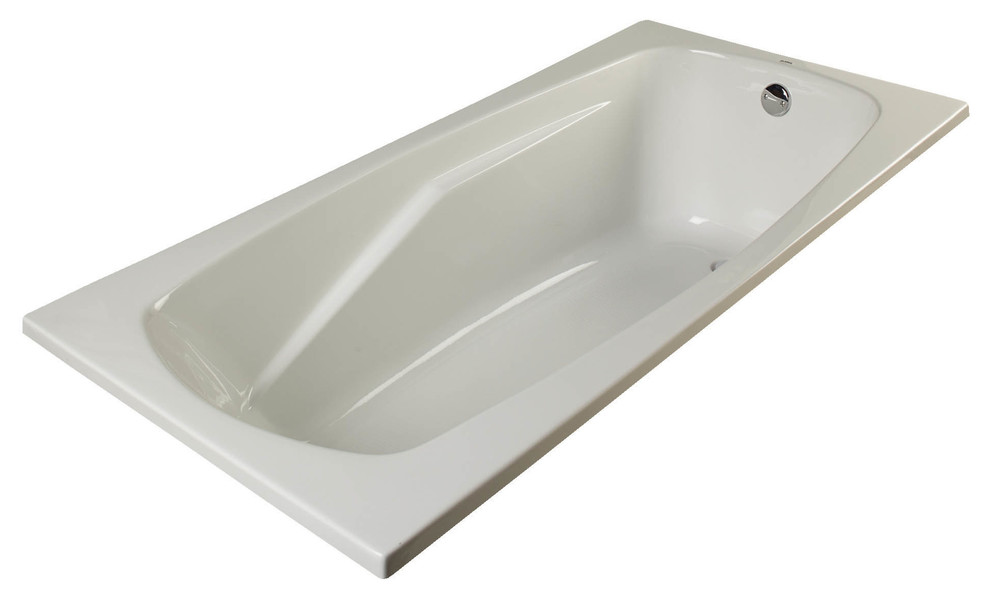 Alexandria Tub, 72"X 32 " X 19 1/2" Contemporary Bathtubs by