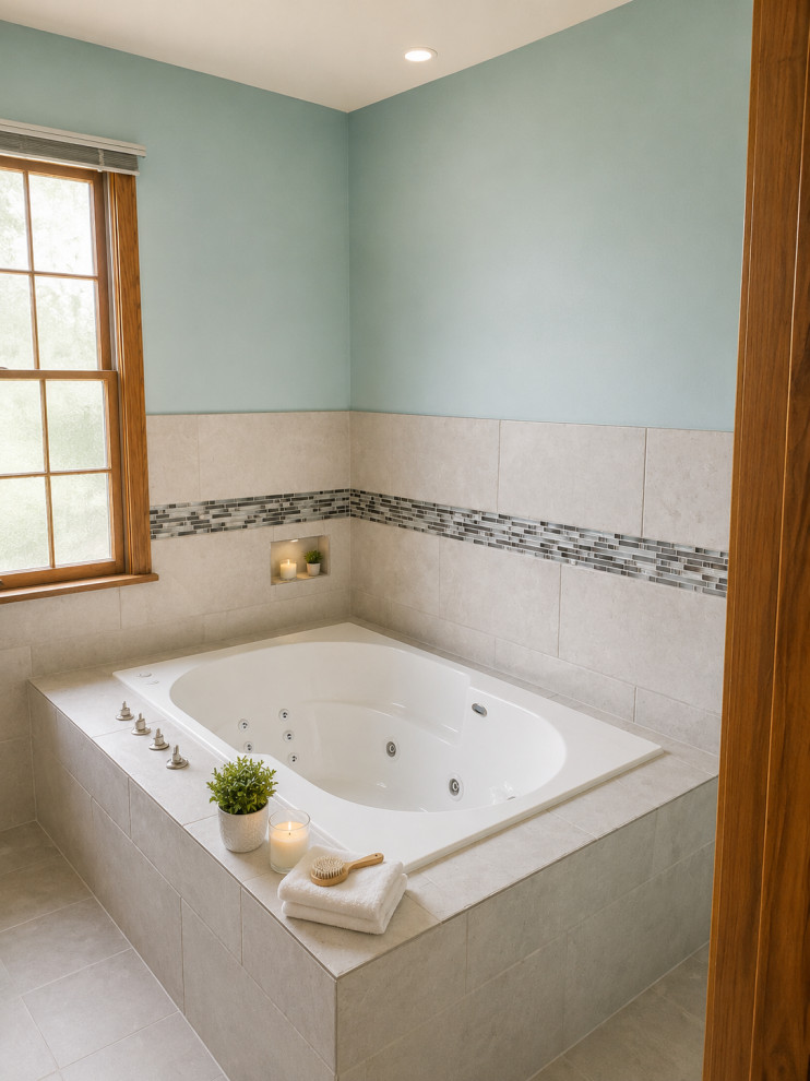 Ann Arbor - Spa Retreat Master Bathroom & Accessible Shower