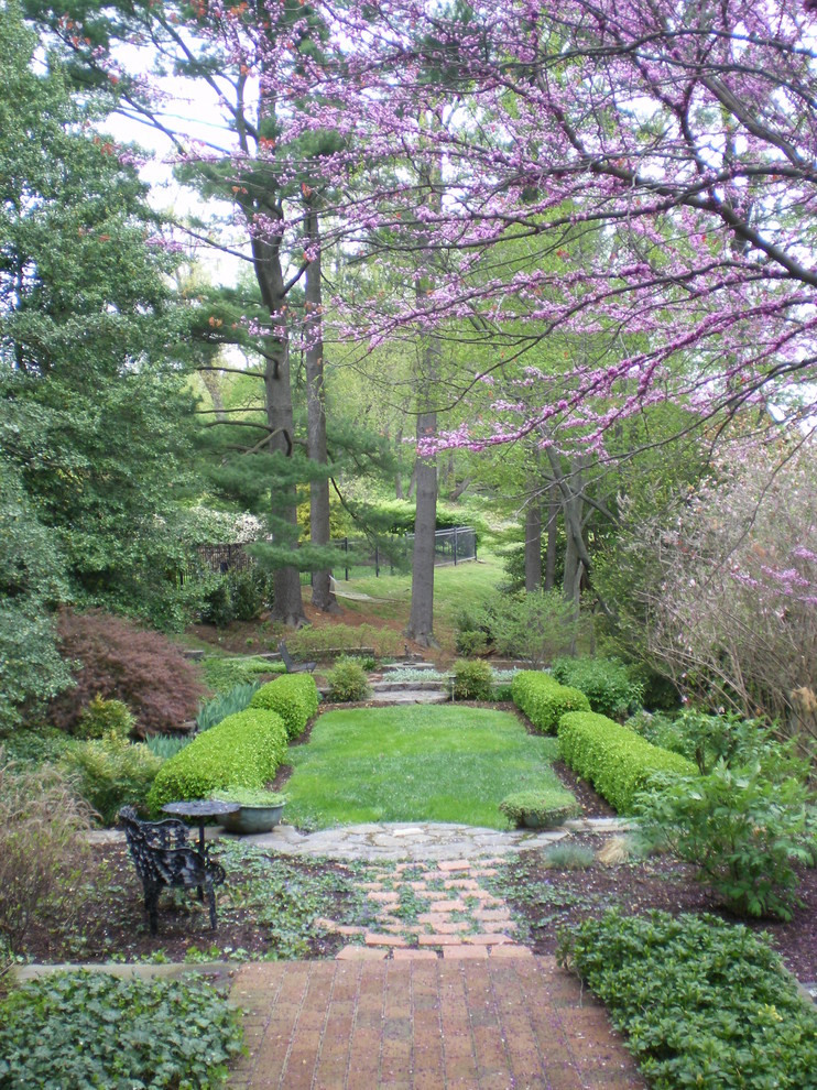 Traditional garden in Wilmington.