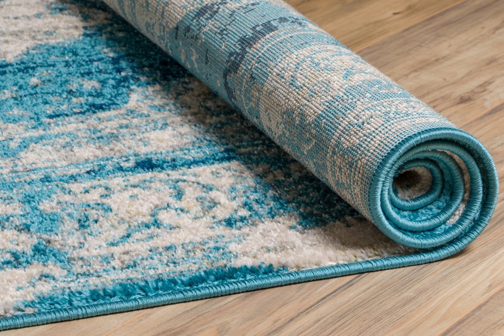 Well Woven Sydney Vintage Area Rug, 7'10''x10'6" Contemporary Area Rugs by Well Woven Houzz