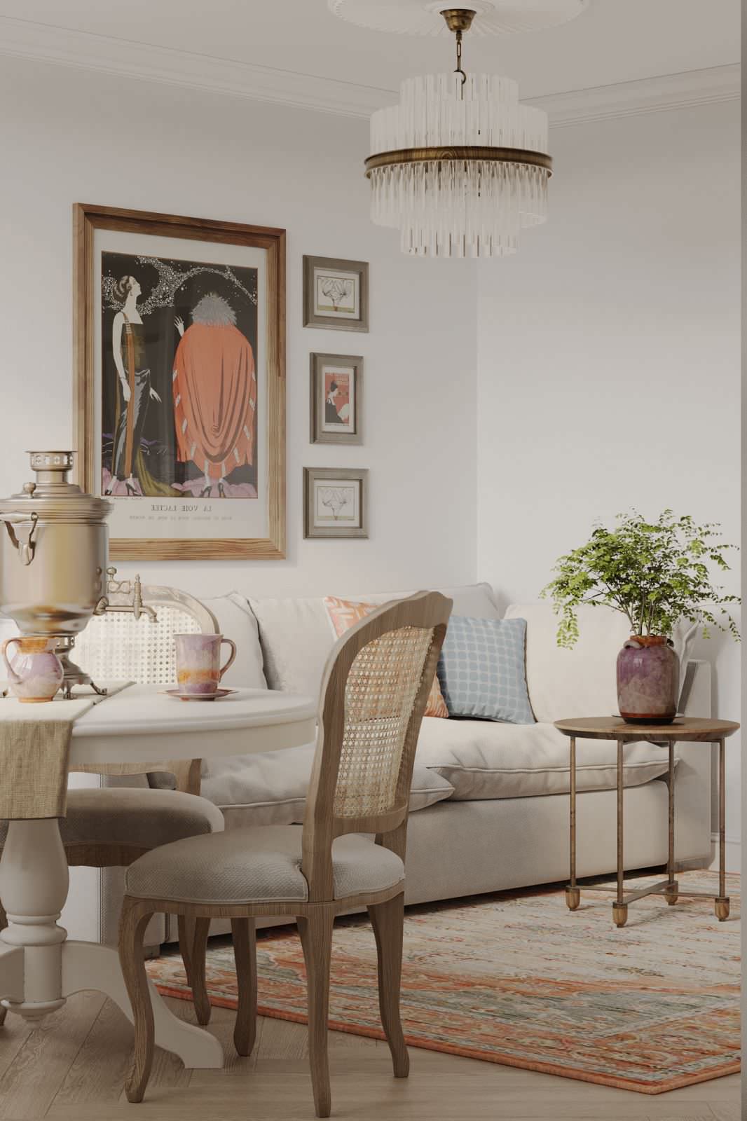 Квартира с элементами сталинского ампира