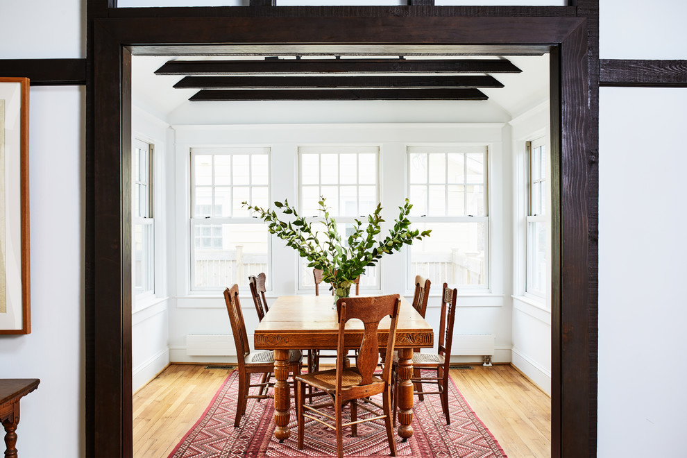 Transitional dining room photo in DC Metro