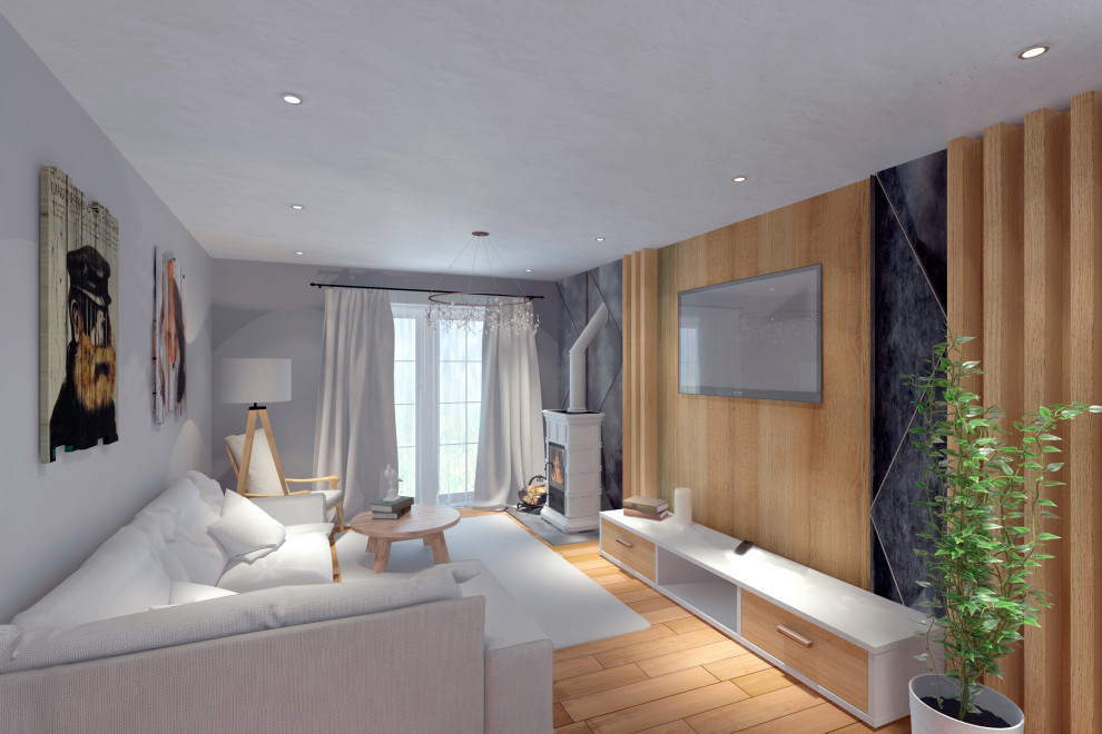 Дом в скандинавском стиле