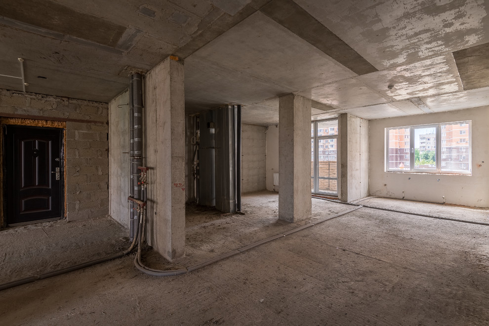 Квартира без отделки в Краснодаре