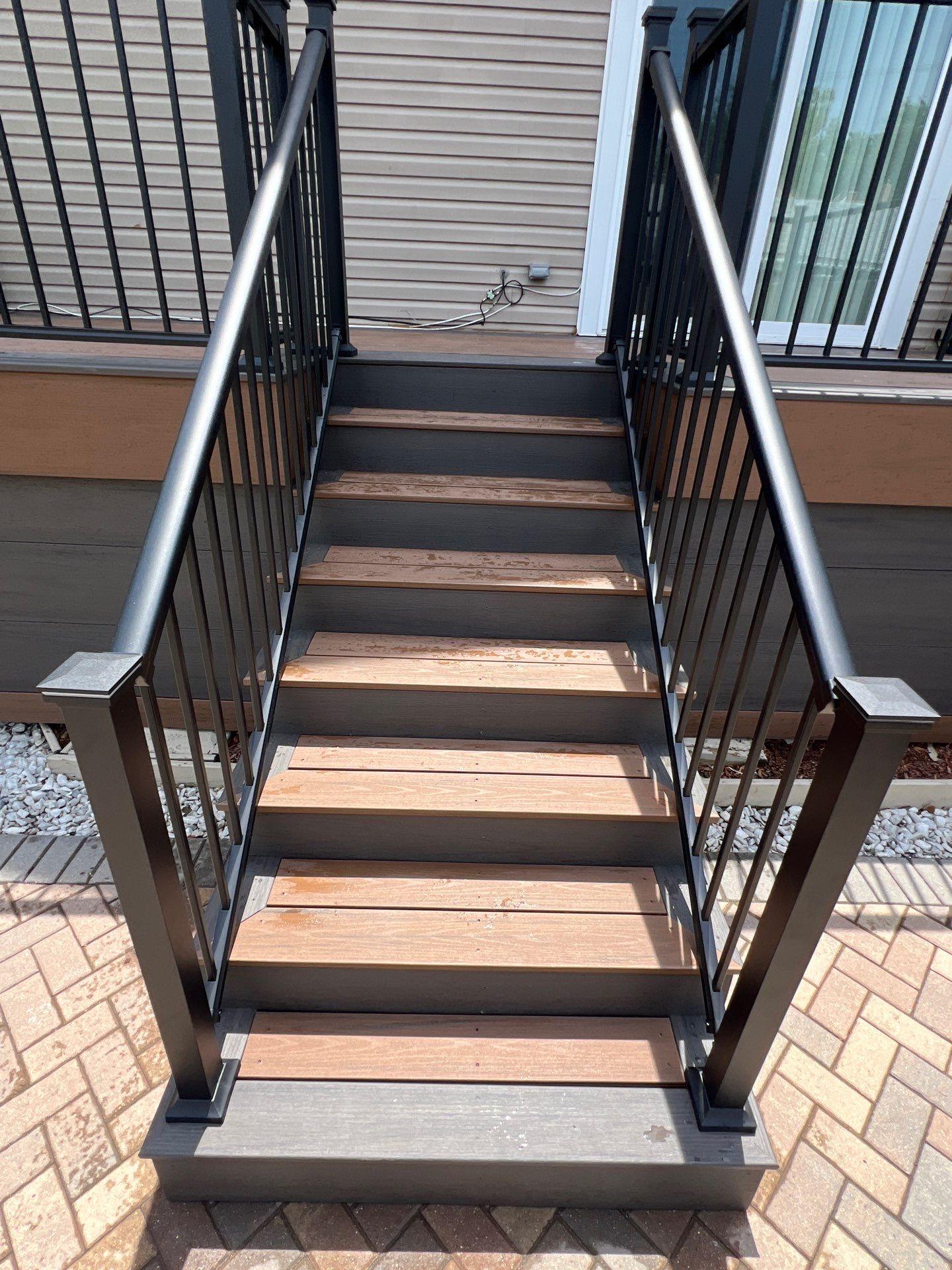 Rear deck Oak Park
