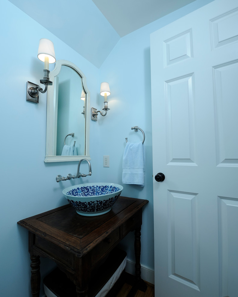 Design ideas for a traditional powder room in Baltimore.