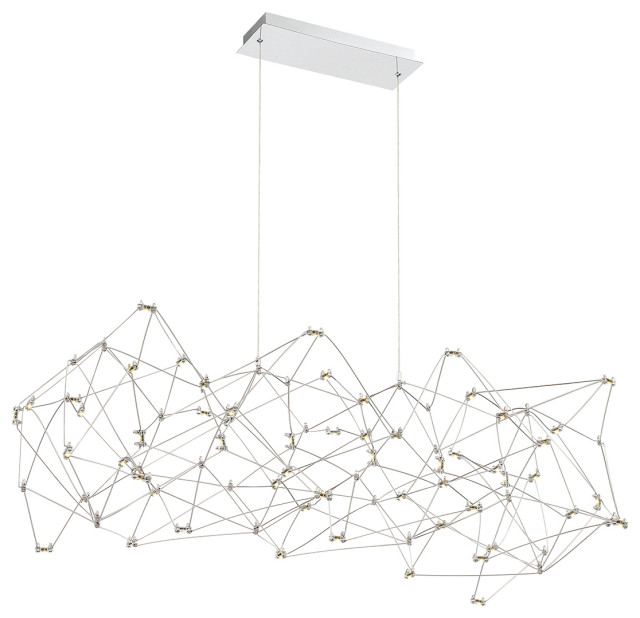 Contemporary Large Chandeliers, Chrome Contemporary Chandeliers