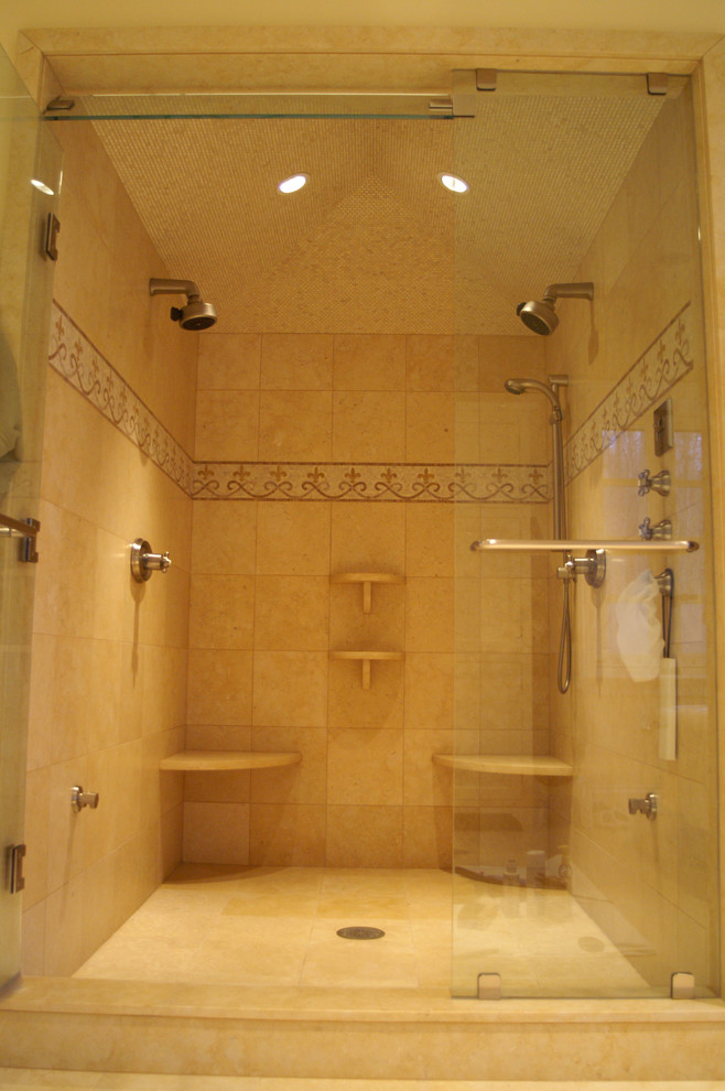 Galil Gold Limestone Shower