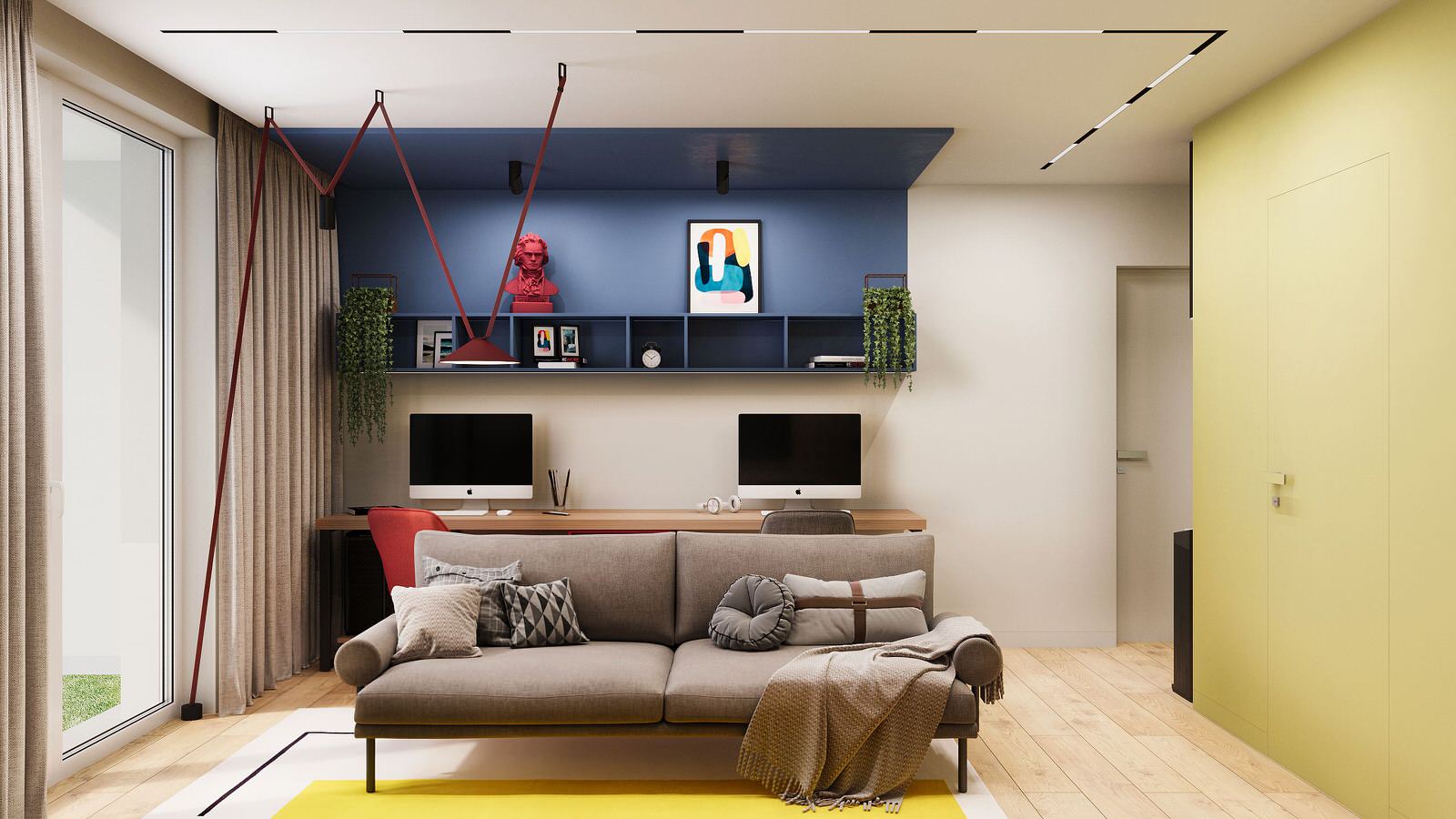 интерьер квартиры в ЖК Георг Ландрин