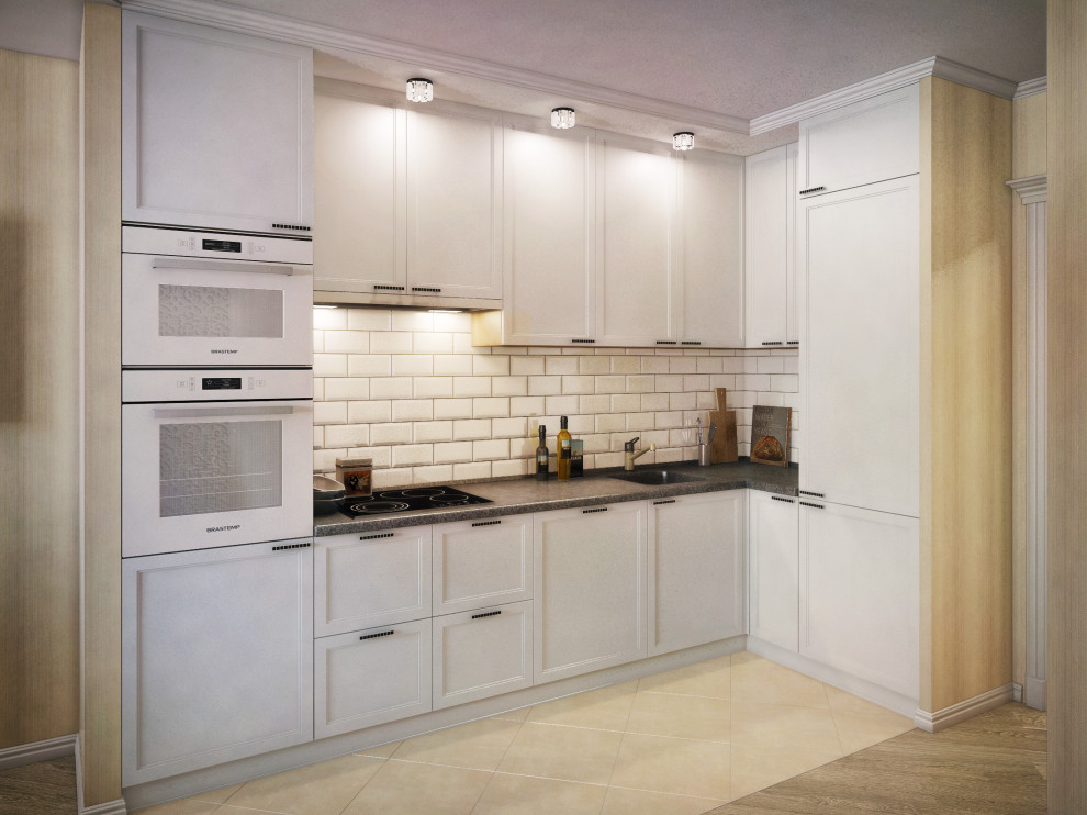 вид на кухню