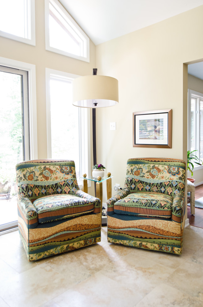 Example of a trendy home design design in Richmond