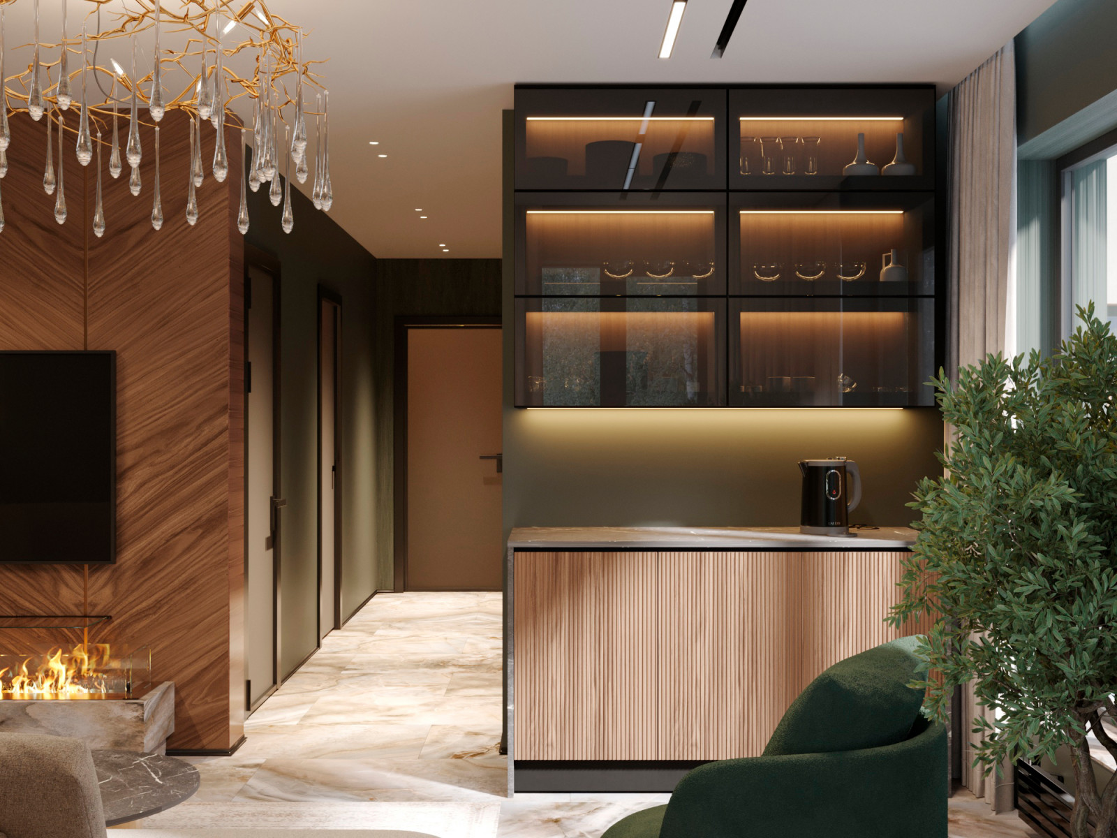 Дизайн-проект частного бассейна