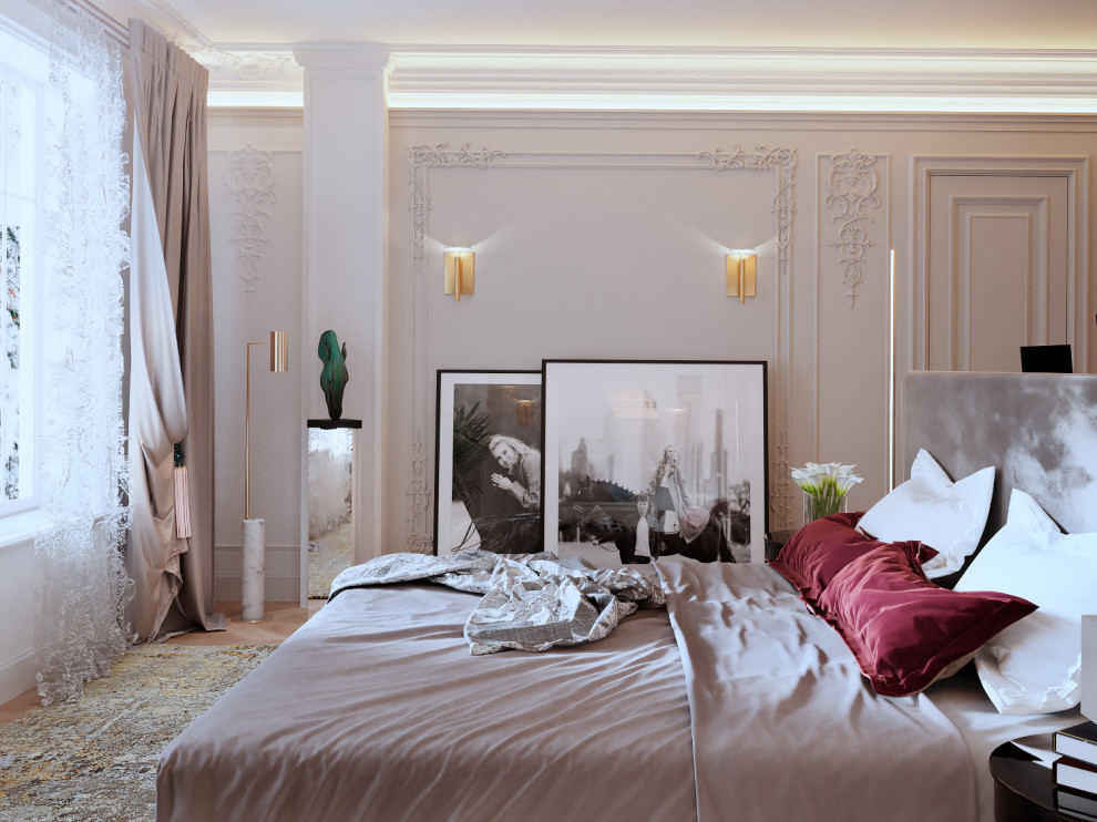 Особняк Алексея Ягудина и Татьяны Тотьмяниной. Спальня